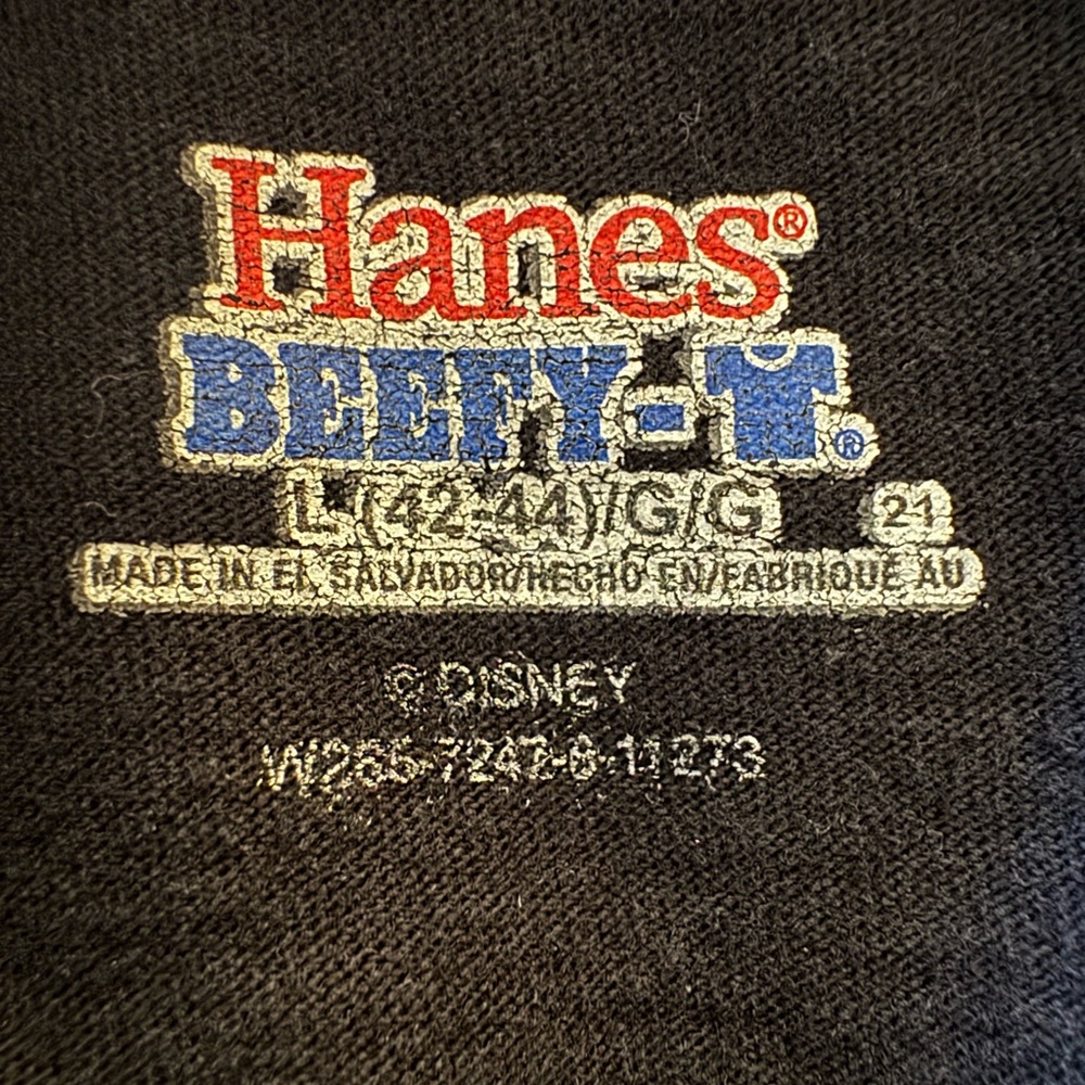 Vintage Disney Haunted Mansion T-Shirt - Liberty Square Hitchhiking Ghosts L - Picture 4 of 6